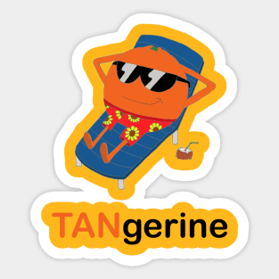 TANgerine Sticker